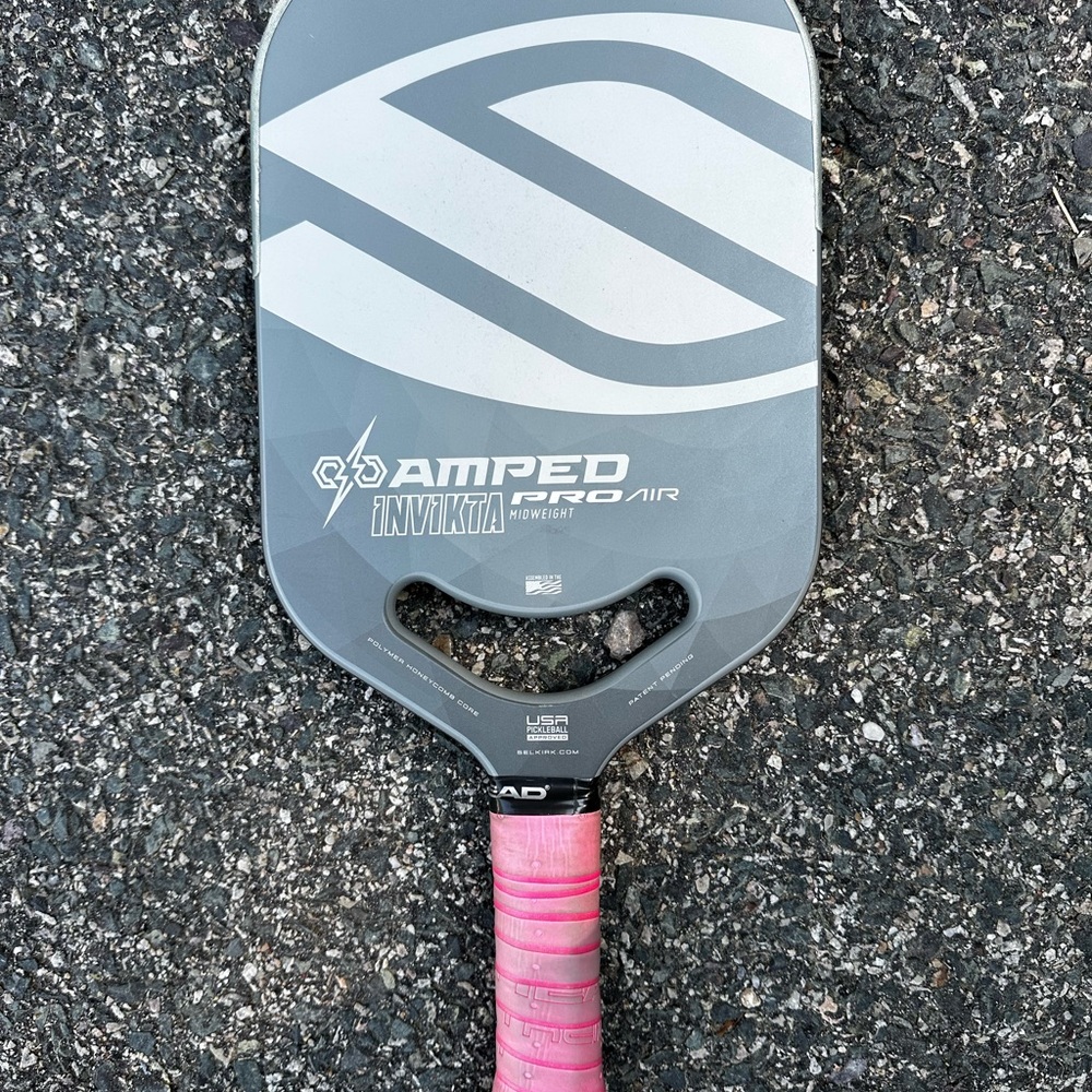 Selkirk Amped Pro Air Pickleball Paddle with Pink Grip